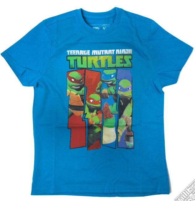 Teenage Mutant Ninja Turtles - Blue All Characters (T-Shirt Bambino 128/134) gioco di Bioworld