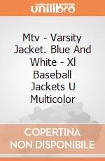 Mtv - Varsity Jacket. Blue And White - Xl Baseball Jackets U Multicolor gioco
