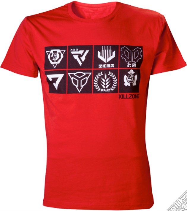 Killzone - Red Icons (T-Shirt Uomo M) gioco di Bioworld