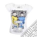 Star Trek - White. Female Leopard Print - S