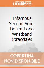Infamous Second Son - Denim Logo Wristband (bracciale) gioco di Bioworld