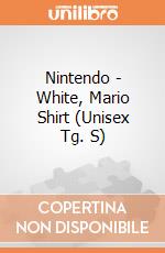 Nintendo - White, Mario Shirt (Unisex Tg. S) gioco