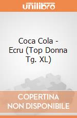 Coca Cola - Ecru (Top Donna Tg. XL) gioco di Bioworld
