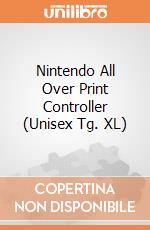 Nintendo All Over Print Controller (Unisex Tg. XL) gioco di Bioworld