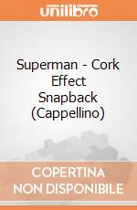 Superman - Cork Effect Snapback (Cappellino) gioco di Bioworld