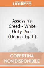 Assassin's Creed - White Unity Print (Donna Tg. L) gioco di Bioworld