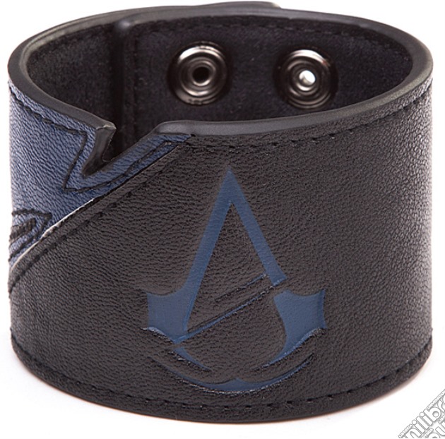 Assassin's Creed - Unity Black Blue Wristband - Bracciale gioco di Bioworld