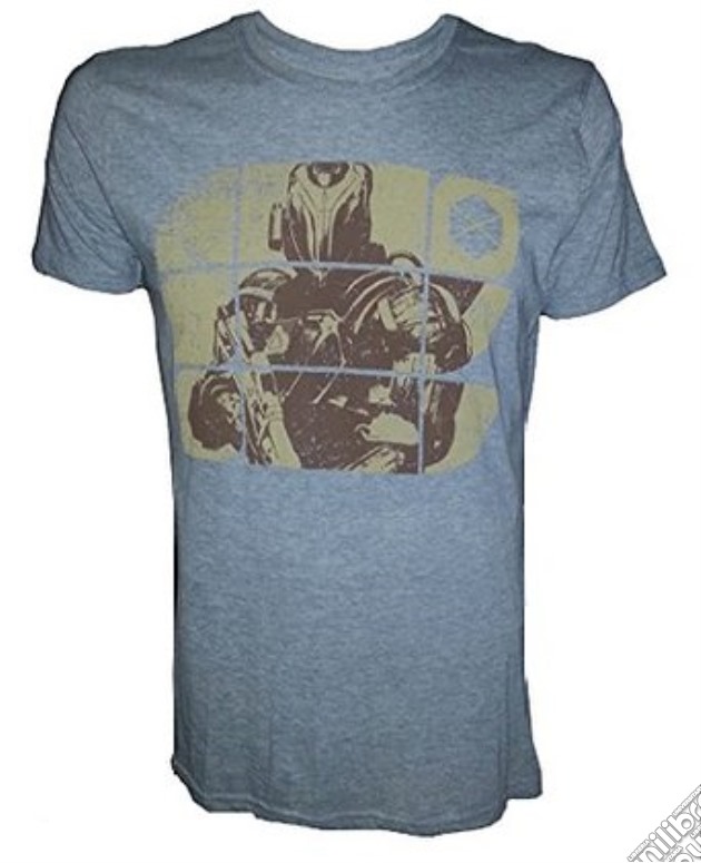 Destiny Grey Melange Yellow Print - Shirt - Xl gioco di Bioworld