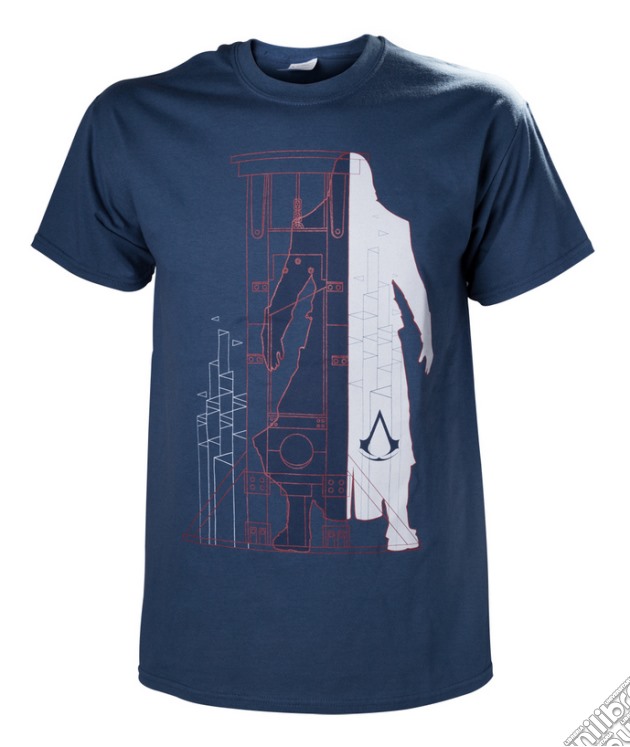 Assassin's Creed - Unity Blue Shadow (T-Shirt Uomo L) gioco di Bioworld