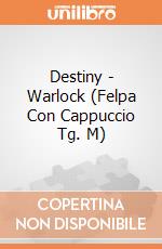 Destiny - Warlock (Felpa Con Cappuccio Tg. M) gioco di Bioworld
