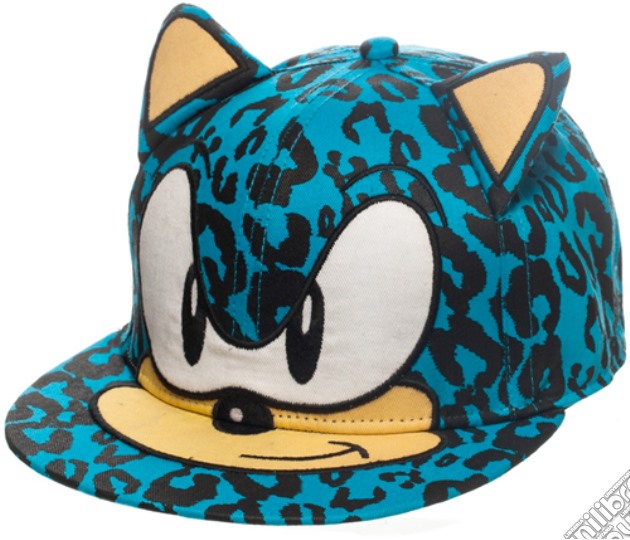 Sonic -Cappellino Leopard Print Bigface gioco di Bioworld