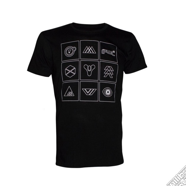 Destiny Black Shirt 9 Squares - Xl gioco di Bioworld