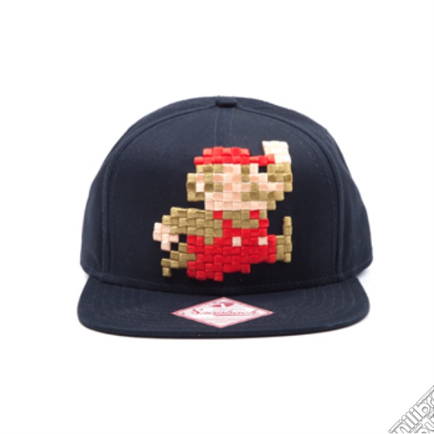 Nintendo - 3d Pixel Jumping Mario (Cappellino) gioco di Bioworld