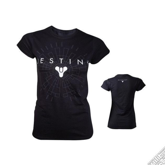 Destiny Female Black Shirt Logo At Front - L gioco di Bioworld