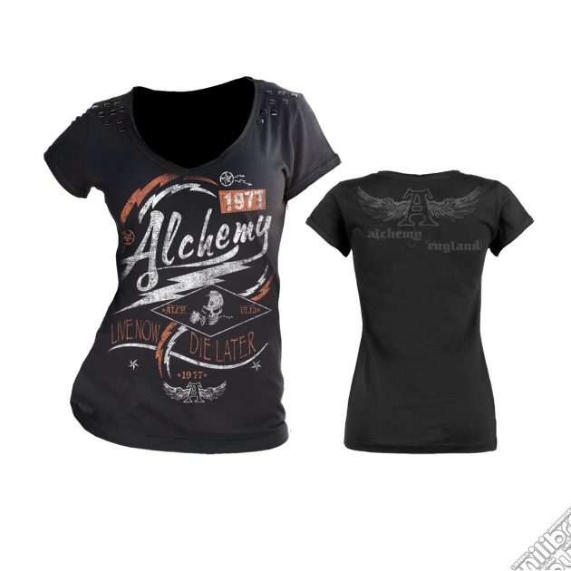 Alchemy Aea Top Mil 'alchemy Action' Black - M gioco di Bioworld