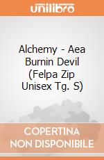 Alchemy - Aea Burnin Devil (Felpa Zip Unisex Tg. S) gioco di Bioworld