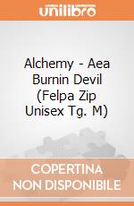 Alchemy - Aea Burnin Devil (Felpa Zip Unisex Tg. M) gioco di Bioworld