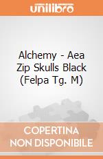 Alchemy - Aea Zip Skulls Black (Felpa Tg. M) gioco di Bioworld