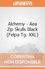 Alchemy - Aea Zip Skulls Black (Felpa Tg. XXL) gioco di Bioworld