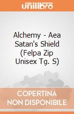 Alchemy - Aea Satan's Shield (Felpa Zip Unisex Tg. S) gioco di Bioworld