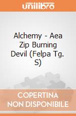 Alchemy - Aea Zip Burning Devil (Felpa Tg. S) gioco di Bioworld