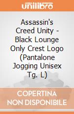 Assassin's Creed Unity - Black Lounge Only Crest Logo (Pantalone Jogging Unisex Tg. L) gioco