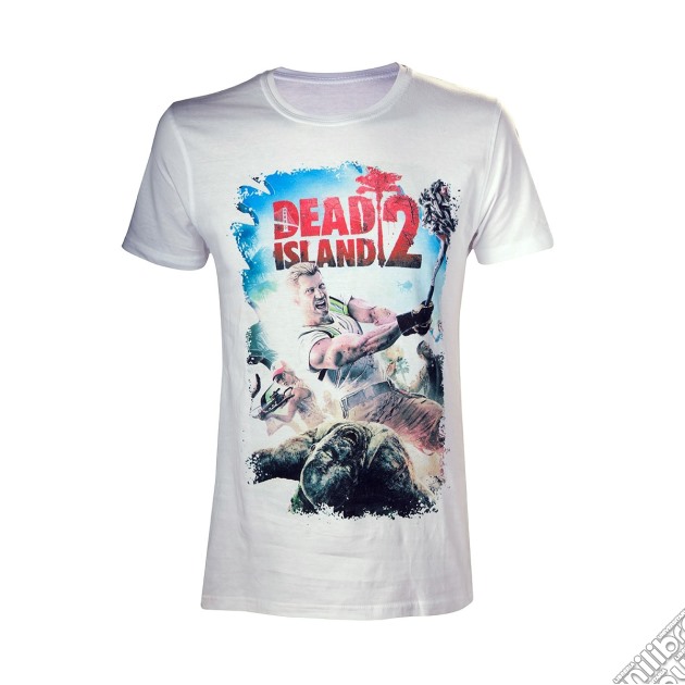 Dead Island - White With Full Colour Print (Unisex Tg. L) gioco di Bioworld