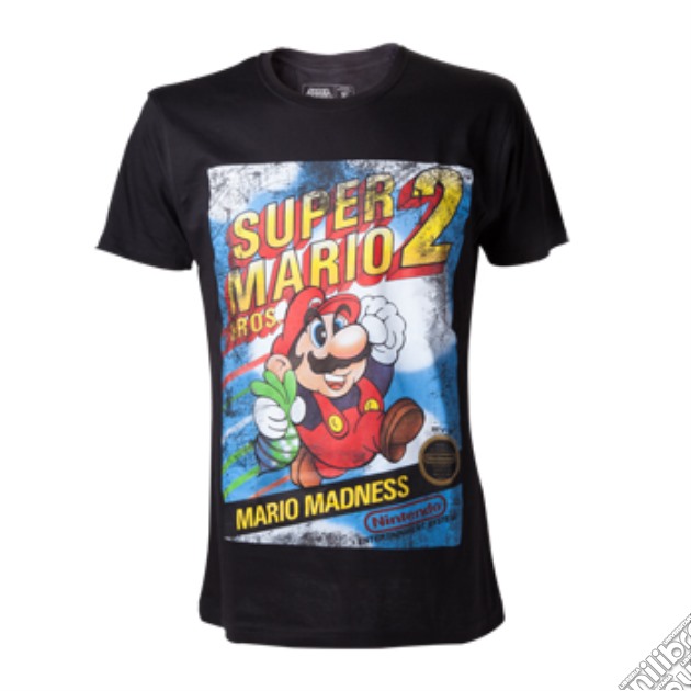 Super Mario Bros 2 (Unisex Tg. XL) gioco di Bioworld