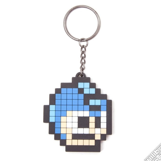Megaman - Pixel Head Rubber Keychain (keychains) gioco di Bioworld