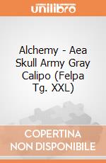 Alchemy - Aea Skull Army Gray Calipo (Felpa Tg. XXL) gioco di Bioworld