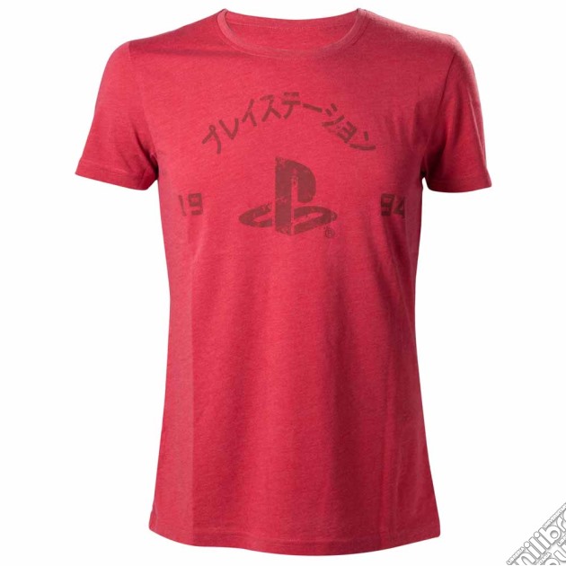 Playstation - Red Melange Print 1994 (Unisex Tg. XL) gioco di Bioworld