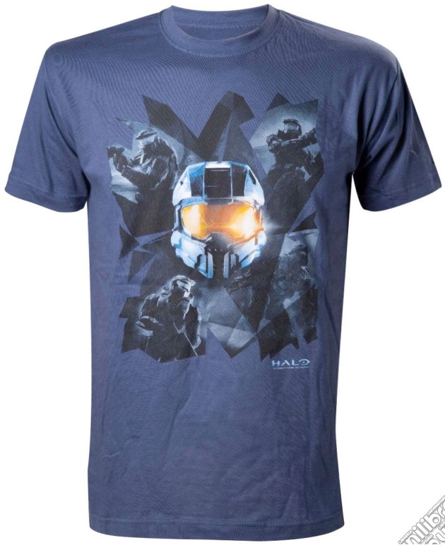 Halo - Blue Melange Chestprint (Unisex Tg. XL) gioco di Bioworld