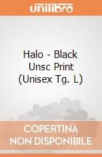 Halo - Black Unsc Print (Unisex Tg. L) gioco di Bioworld