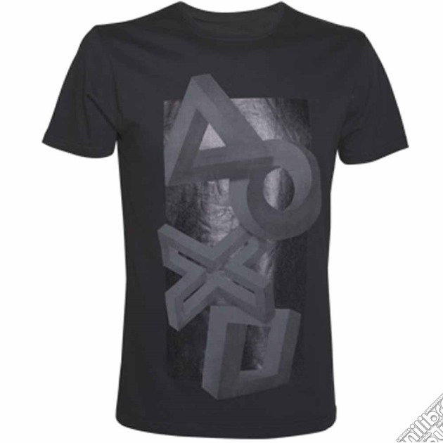 Playstation - Buttons Impossible Perspective Artwork (Unisex Tg. S) gioco di Bioworld