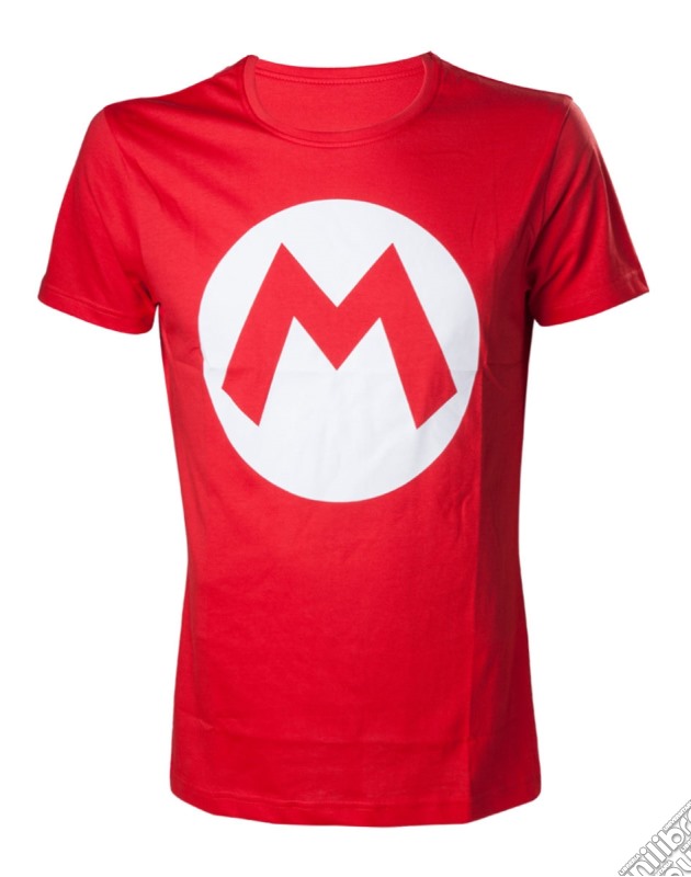 Nintendo - Mario With Logo Red (Unisex Tg. M) gioco di Bioworld