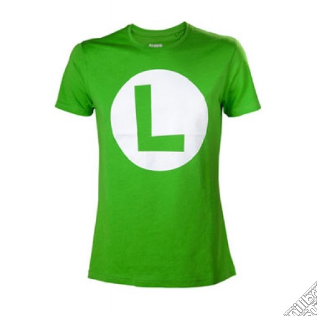Nintendo - Luigi With Logo Green (Unisex Tg. S) gioco di Bioworld