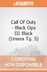Call Of Duty - Black Ops III Black (Unisex Tg. S) gioco di Bioworld