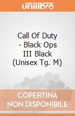Call Of Duty - Black Ops III Black (Unisex Tg. M) gioco di Bioworld
