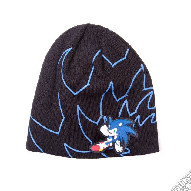 Sega - Sonic Beanie With Rubber Print (Berretto) gioco di Bioworld