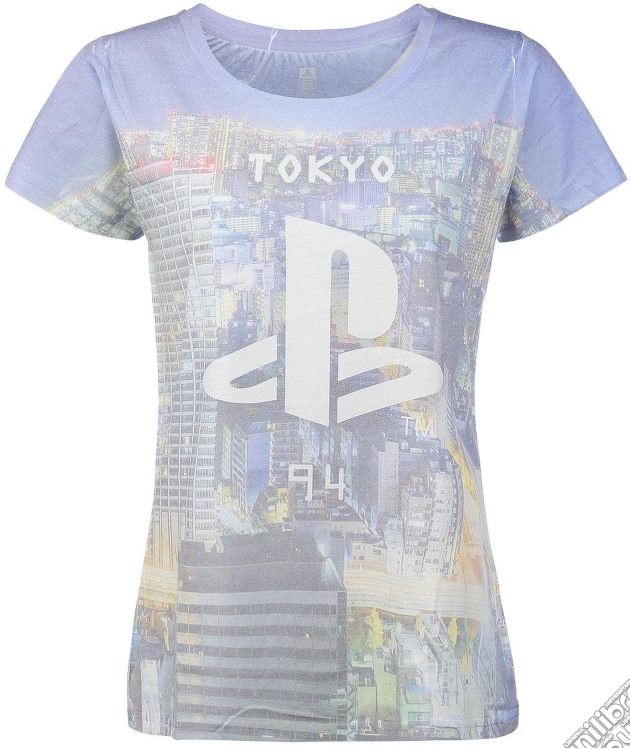 Sony - Ladies Sublimation Print T-shirt - Xl gioco di Bioworld