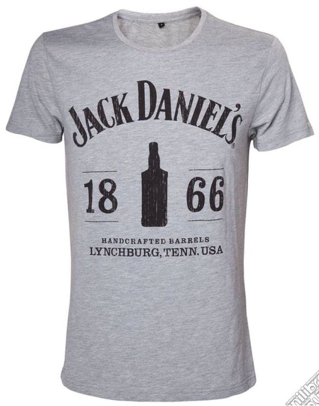 Jack Daniel's: 1866 Grey (T-Shirt Unisex Tg. S) gioco di Bioworld