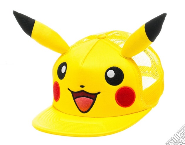 Pokemon - Pikachu With Ears Snapback (Cappellino) gioco di Bioworld