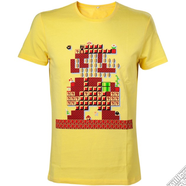 Nintendo - Yellow Mario Maker (Unisex Tg. S) gioco di Bioworld