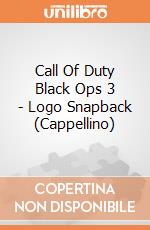 Call Of Duty Black Ops 3 - Logo Snapback (Cappellino) gioco di Bioworld