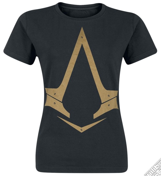 Assassin's Creed Syndicate - Gold Metallic Logo (Donna Tg. M) gioco di Bioworld