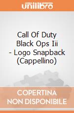 Call Of Duty Black Ops Iii - Logo Snapback (Cappellino) gioco di Bioworld