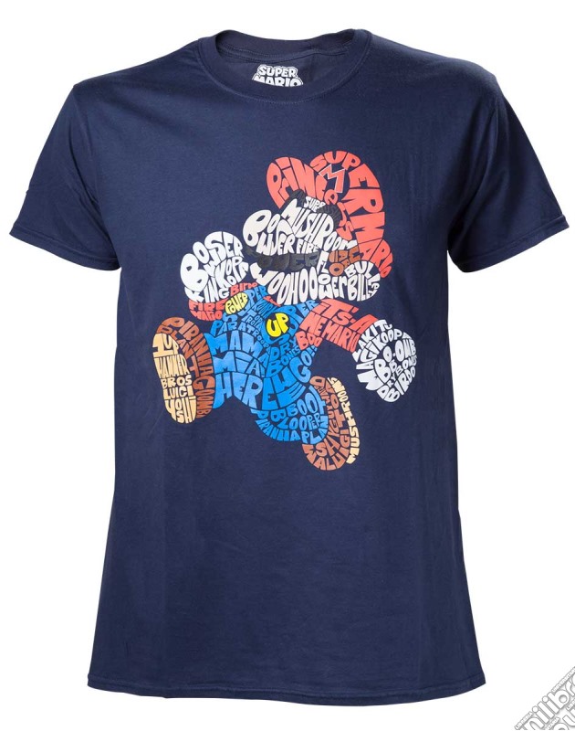 Nintendo - Mario Word Play (Unisex Tg. S) gioco di Bioworld