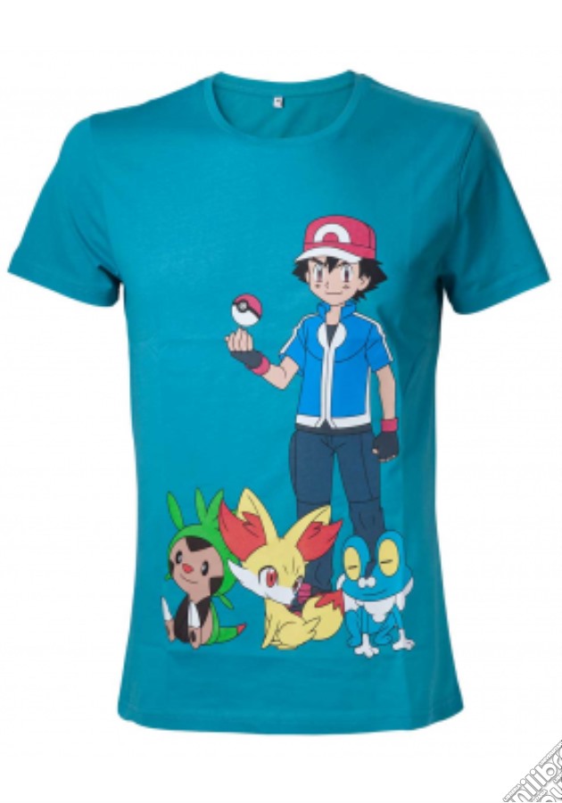 Pokemon - Green With Print (Unisex Tg. S) gioco di Bioworld