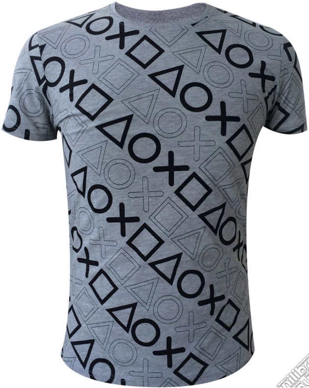 Playstation - Allover Print (Unisex Tg. M) gioco di Bioworld