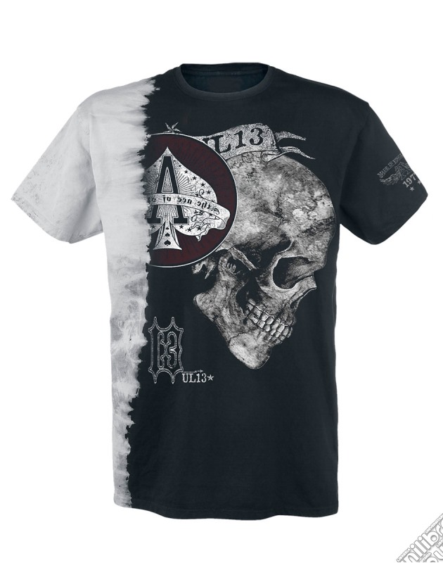 Alchemy - T-shirt Vintage Side “ace Of Skulls